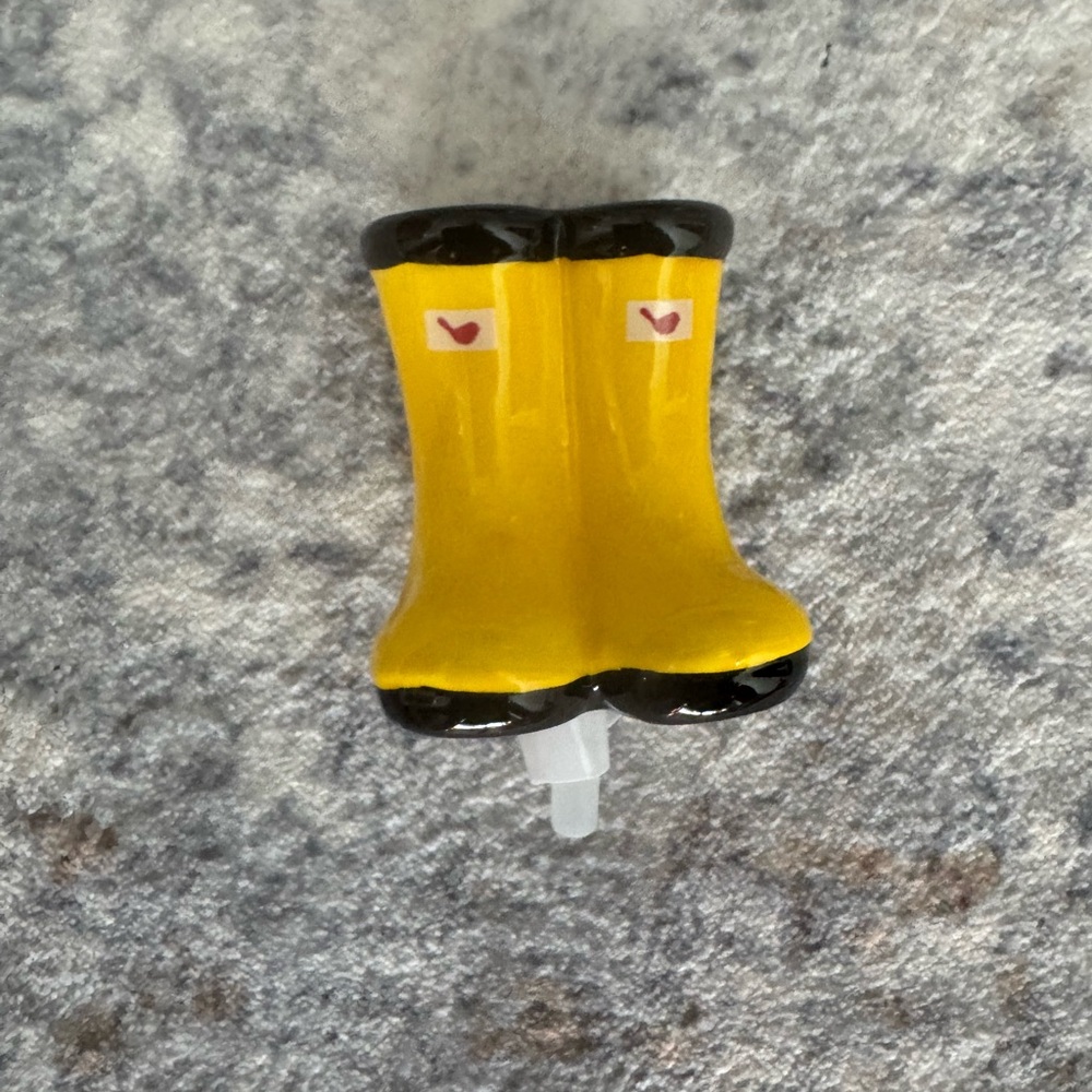 Nora Fleming St Jude's Yellow Wellies Mini